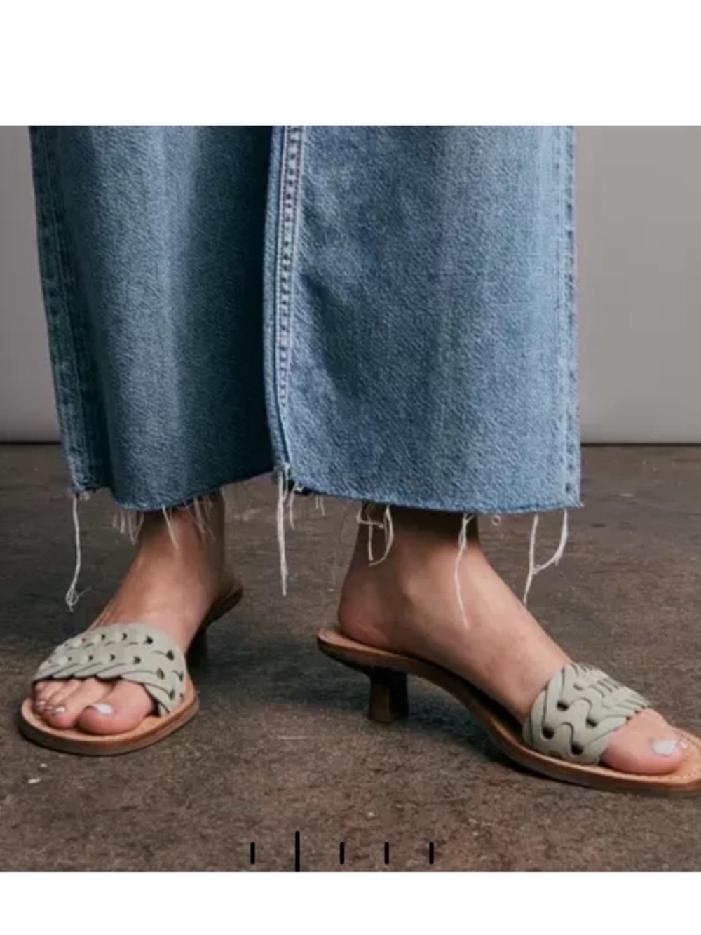 rag & bone Mint Green Melrose Sandals